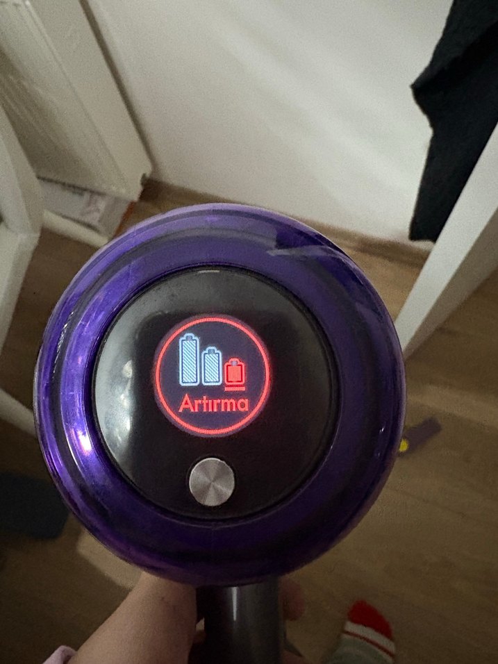 Mavi Dyson Kablosuz Elektrikli Süpürge - Görsel 4