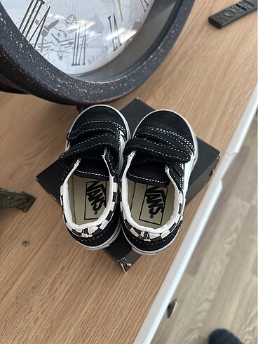 22 Beden siyah Renk Bebek Vans