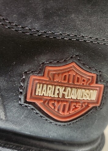 42 Beden siyah Renk Harley-Davidson bot 0 orjinal 42 numara
