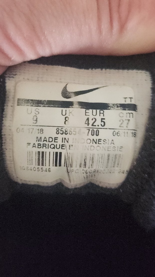 %100 orjinal Nike 42.5 - Görsel 5