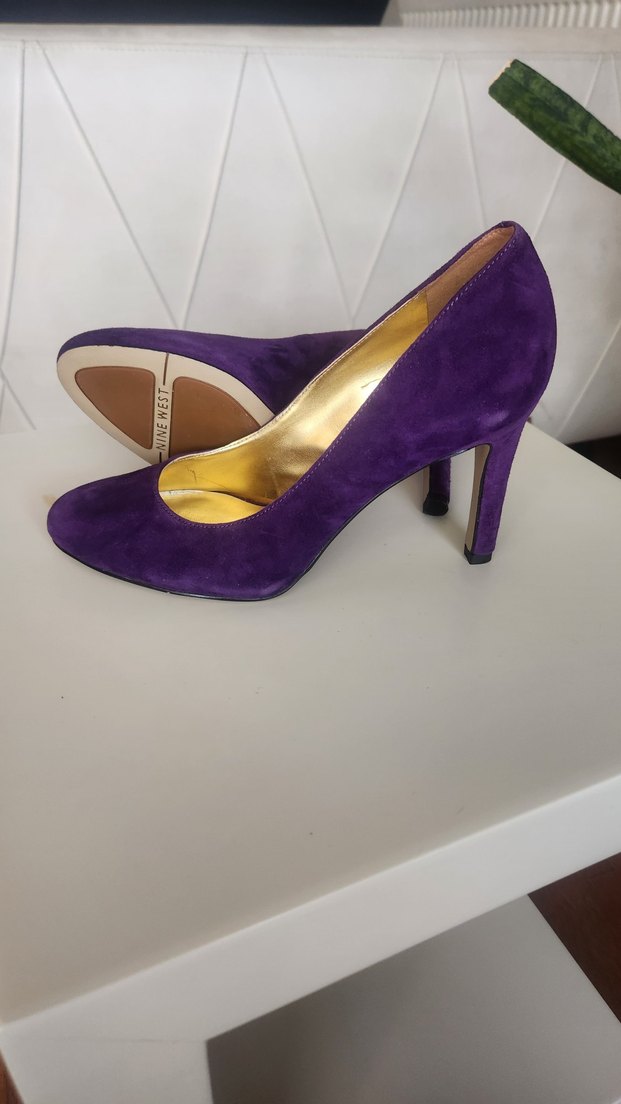 nine West mor topuklu 36 - Görsel 3