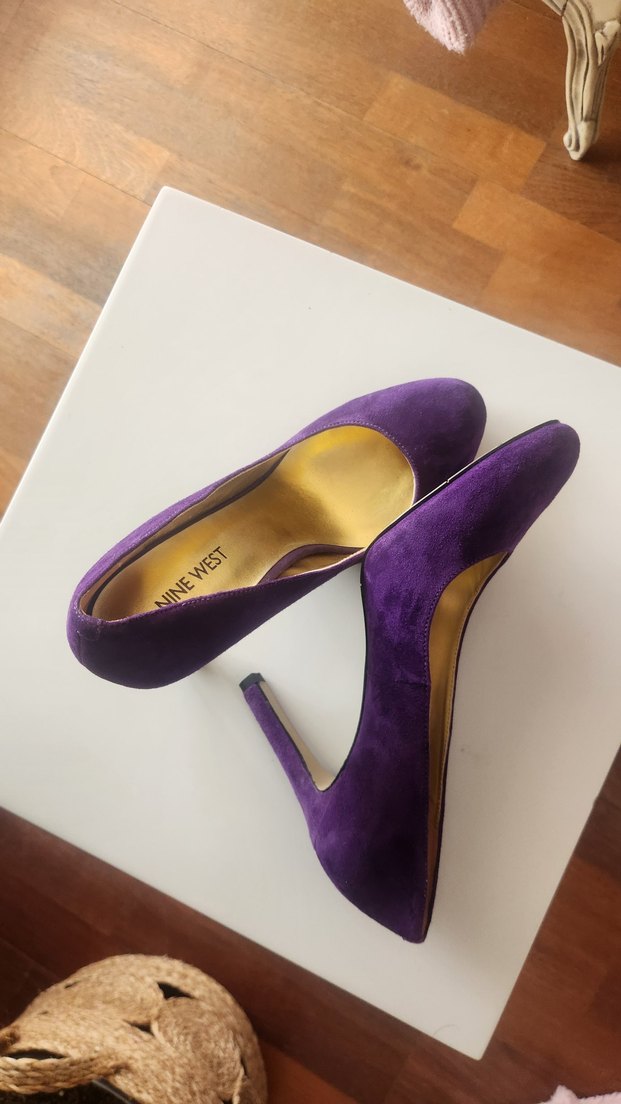 nine West mor topuklu 36 - Görsel 2