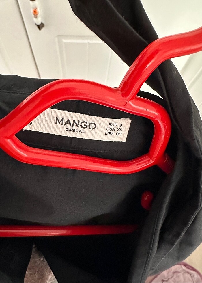 Siyah gömlek elbise - Görsel 3