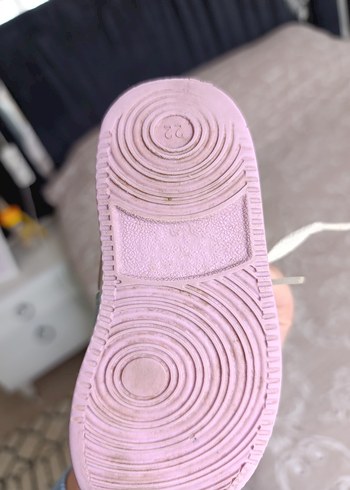 Kız Çocuk Mavi Pastel Sneaker Velcro Bağcıklı - Görsel 4
