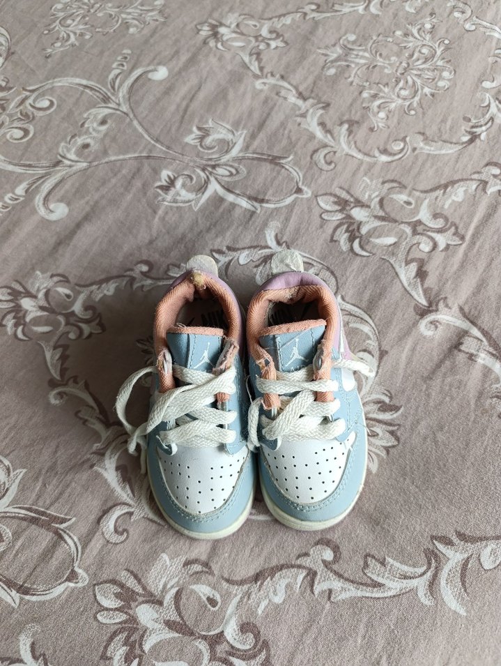 Kız Çocuk Mavi Pastel Sneaker Velcro Bağcıklı - Görsel 2