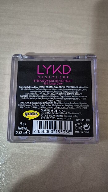 Diğer LYKD FAR PALETİ
