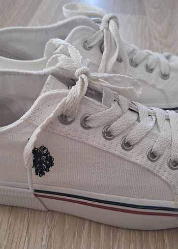 U.S Polo Assn. U.S. Polo Assn. Beyaz Kadın Günlük Spor Ayakkabı