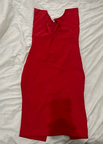 Parlak Kırmızı Mutfak Önlüğü - Görsel 2