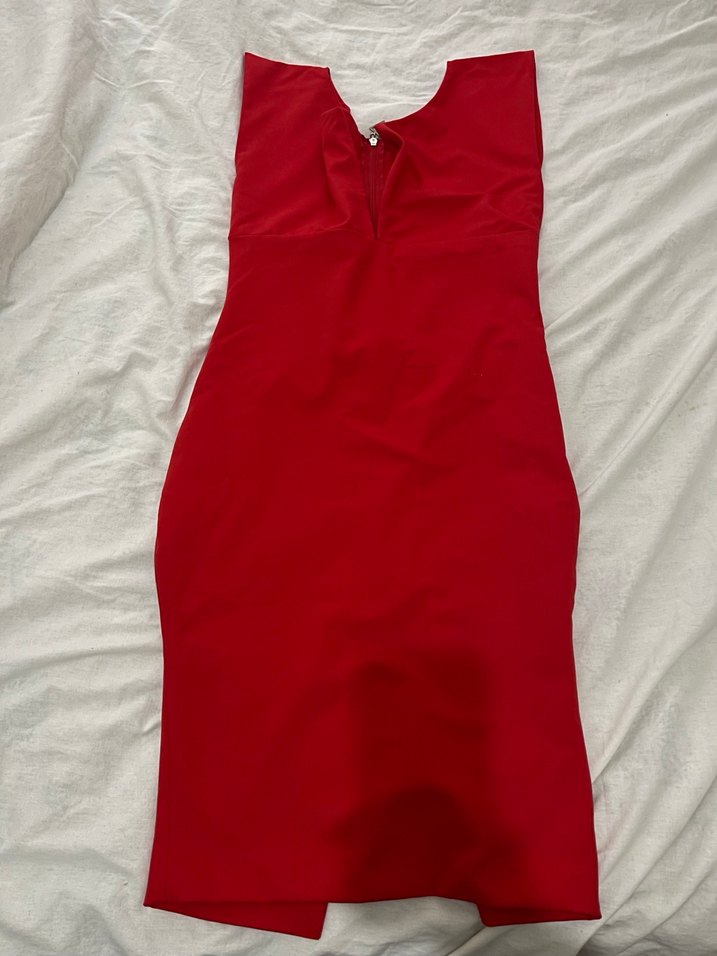 Parlak Kırmızı Mutfak Önlüğü - Görsel 2