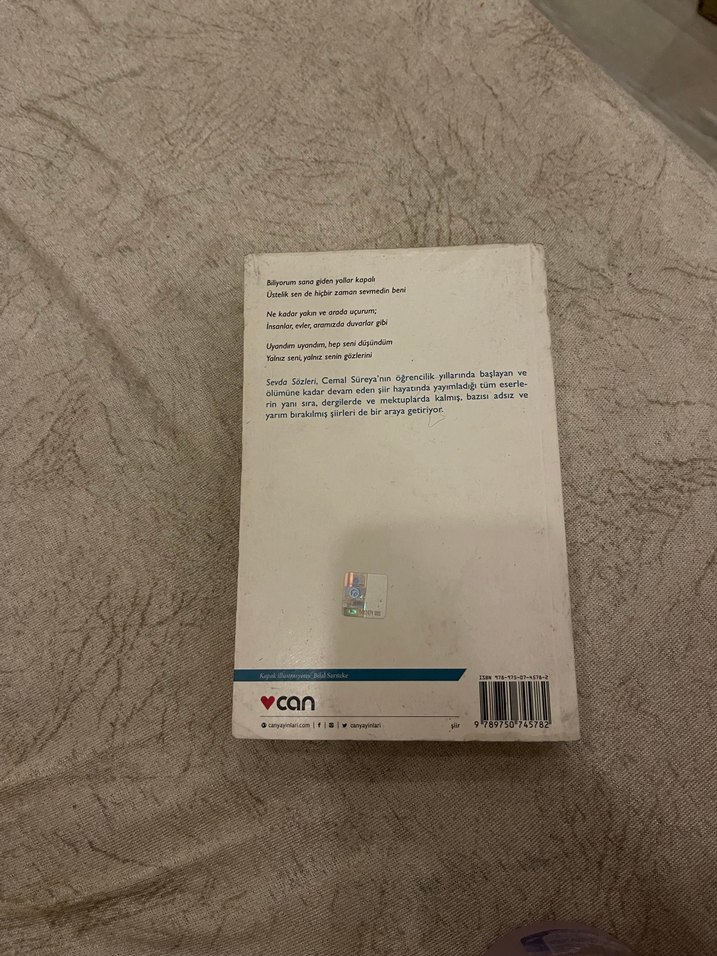 Cemal Süreya - Sevda Sözleri Şiir Kitabı - Görsel 2
