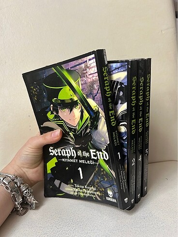 Seraph of the end 1-2-4-5 manga