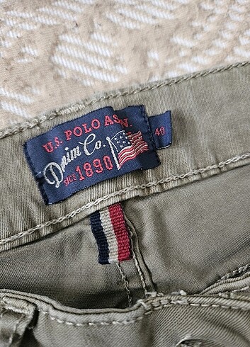 40 Beden haki Renk Sıfır U.S.Polo pantalon 