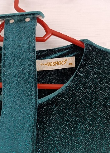 Kadife elbise  - Görsel 2