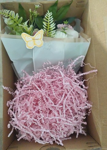 yapay buket çiçek - Görsel 2