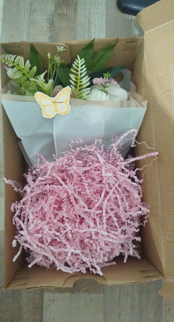 yapay buket çiçek - Görsel 2