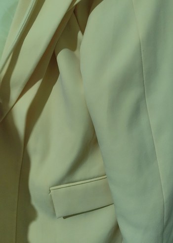 Sarı  Kadın Blazer Ceket - Görsel 6