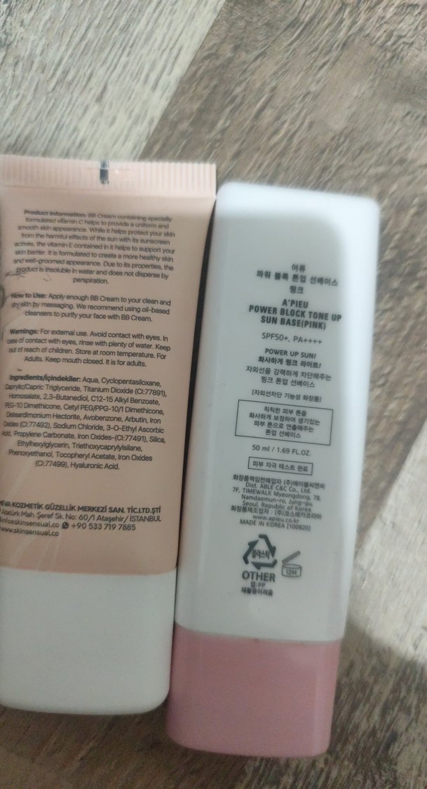Güneş Koruyucu SPF50+ BB Krem ve Baz - Görsel 2