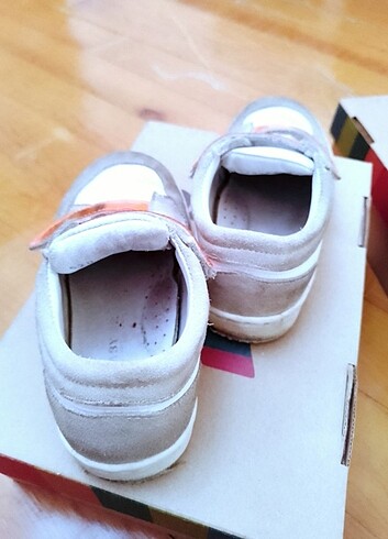 27 numara hakiki deri-nubuk çocuk ayakkabısı  - Görsel 6