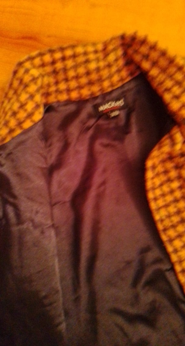 Düğmeli Kahverengi Erkek Çocuk Kaşe Ceket - Görsel 2