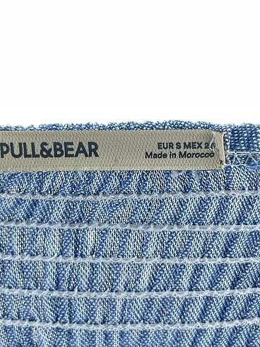 s Beden mavi Renk Pull and Bear Uzun Elbise %70 İndirimli.