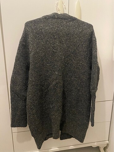 H&M Gri yünlü hırka