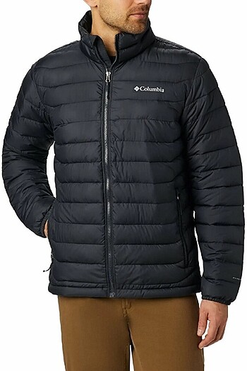 Orijinal Columbia Powder Lite Mont - L Beden - Siyah