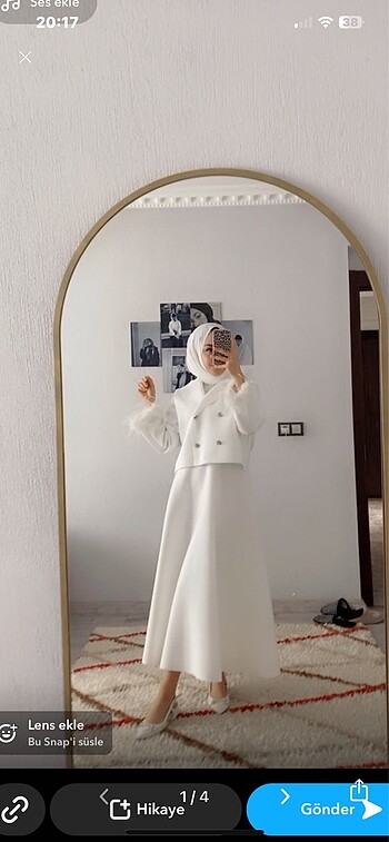 İkili etekli takım