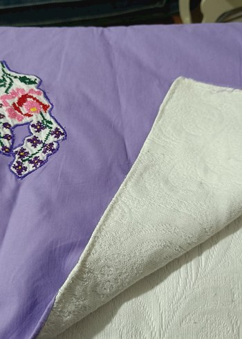 el emeği nakışlı pike, çift kişilik - Görsel 7