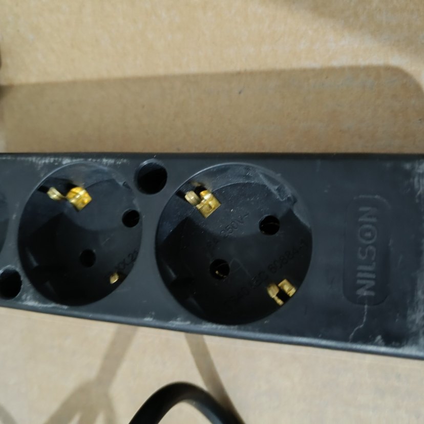 Beyaz 3'lü Priz Uzatma Kablosu, üç adet - Görsel 5