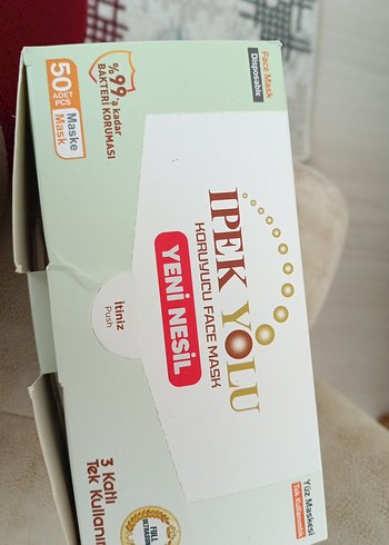 Yeni Nesil Ultrasonik Tek Kullanımlık Yüz Maskesi - Görsel 2