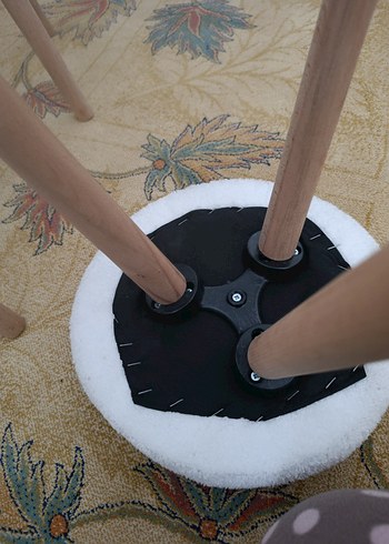 3 ayak tabure - Görsel 3