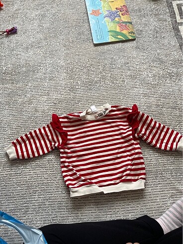 Kız bebek sweatshirt