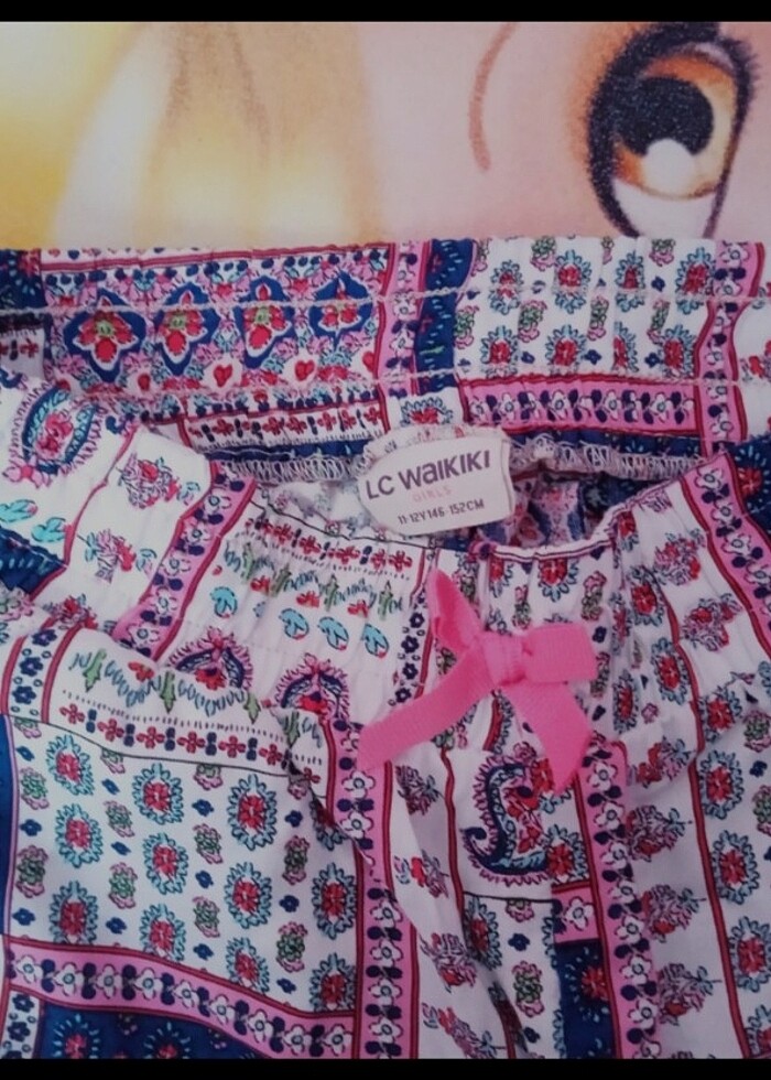 KİZ ÇOCUK KAPRİ ŞORT  - Görsel 2