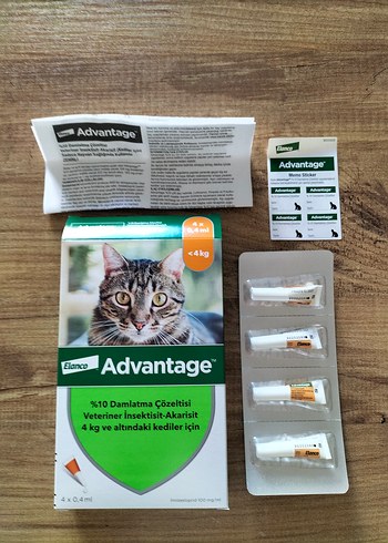 Advantage 4 kg Altı Kediler dış