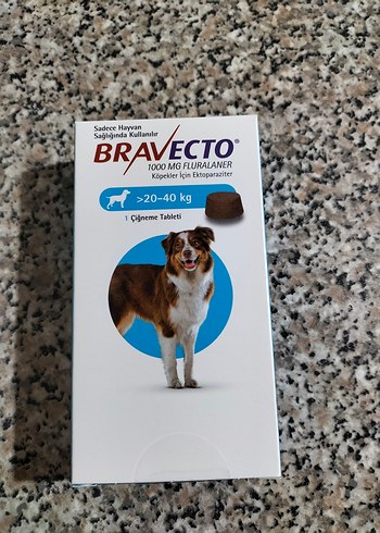 Bravecto 1000 mg Köpek Tablet 20-40 kg