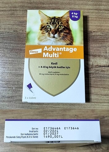 Advantage Multi kedi iç dış