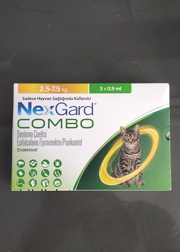NexGard Combo Kedi iç dış