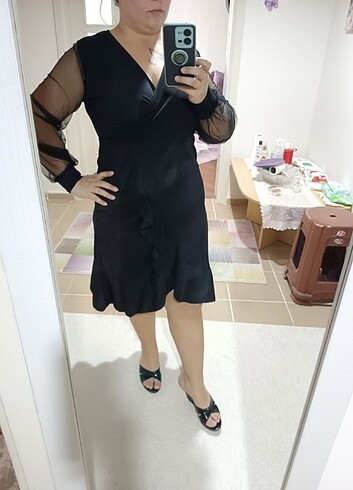 Tüllü elbise - Görsel 2