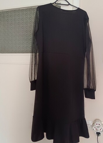 Tüllü abiye elbise - Görsel 2