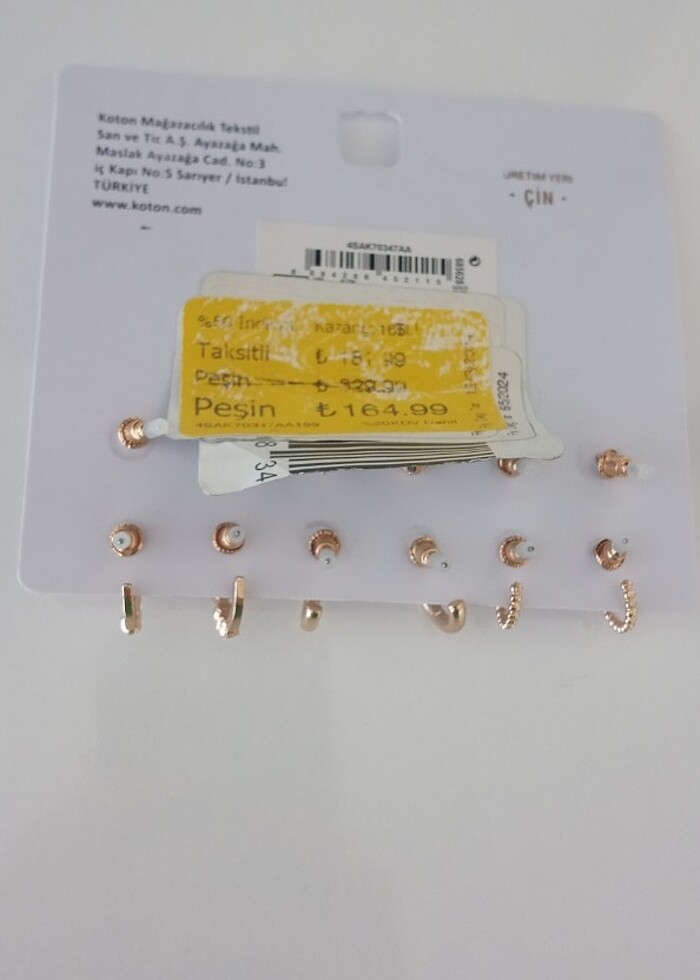 Koton küpe - Görsel 2