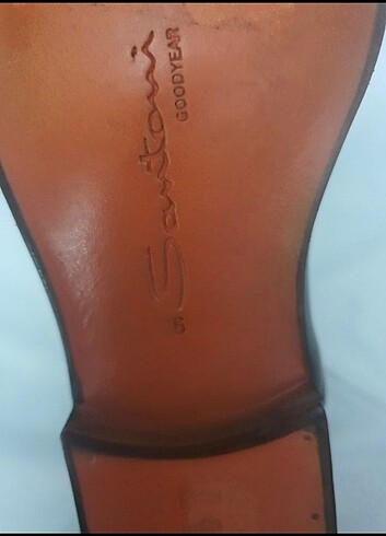 Erkek kösele ayakkabı#santoni - Görsel 5