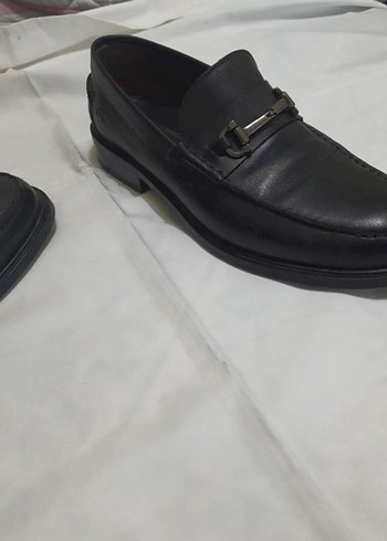 Erkek Klasik Siyah Tokalı Ayakkabı - Görsel 5