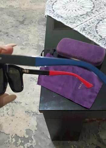 Siyah Minimalist Kadın Güneş Gözlüğü - Görsel 6