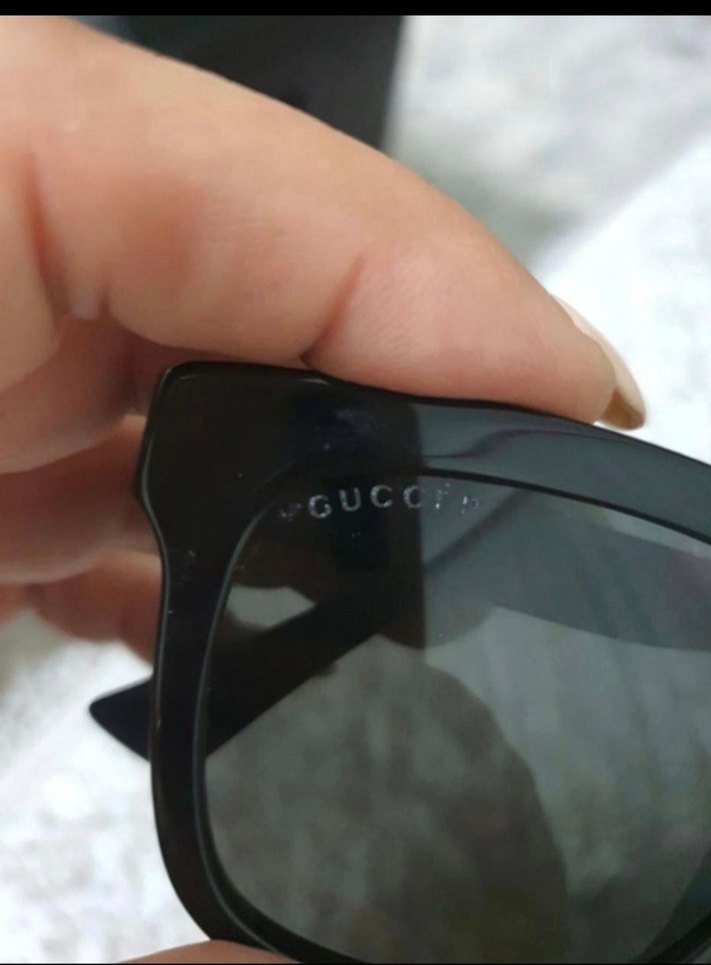 Siyah Minimalist Kadın Güneş Gözlüğü - Görsel 2