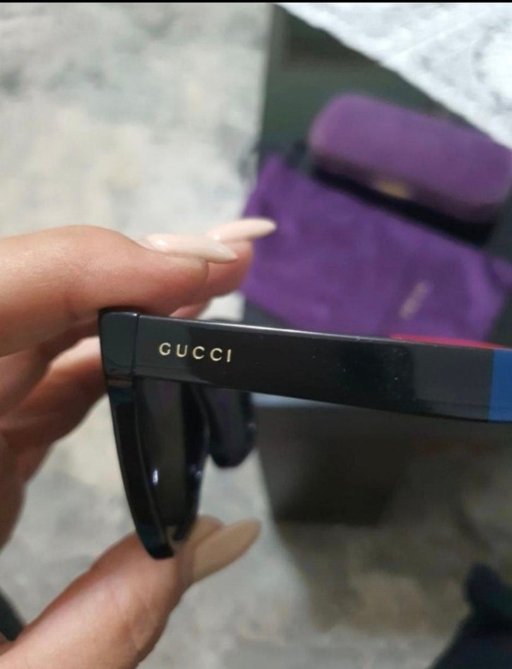 Siyah Minimalist Kadın Güneş Gözlüğü - Görsel 3