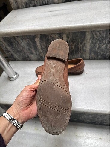 37 Beden kahverengi Renk Nine West deri kadın ayakkabı