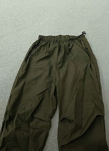xs Beden haki Renk Jogger paraşüt pantolon