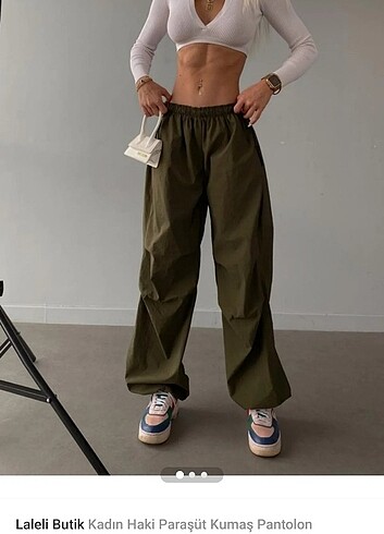 Diğer Jogger paraşüt pantolon