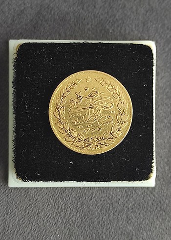 t orjinal Osmanlı 22 gram altın 1255/8 cülus fiyat 40000 TL