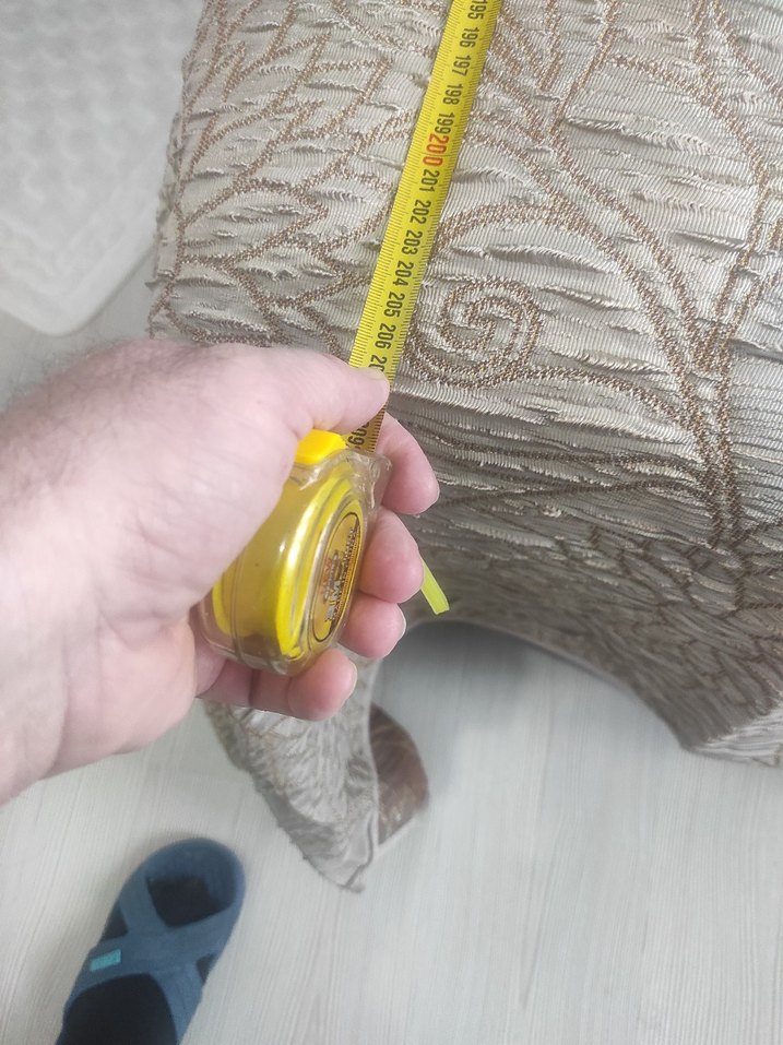 Bej Nakışlı Gri Desenli Yatak Örtüsü - Görsel 5